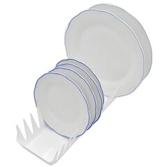 Сушилка для посуды, белая цена и информация | Столовые и кухонные приборы | kaup24.ee