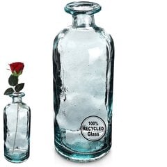 Стеклянная ваза для цветов, 27 см цена и информация | Вазы | kaup24.ee