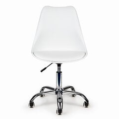Вращающееся офисное кресло, белое цена и информация | Офисные кресла | kaup24.ee