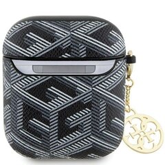 Guess GUA2PGCE4CK AirPods 1|2 cover czarny|black GCube Charm цена и информация | Аксессуары для наушников | kaup24.ee