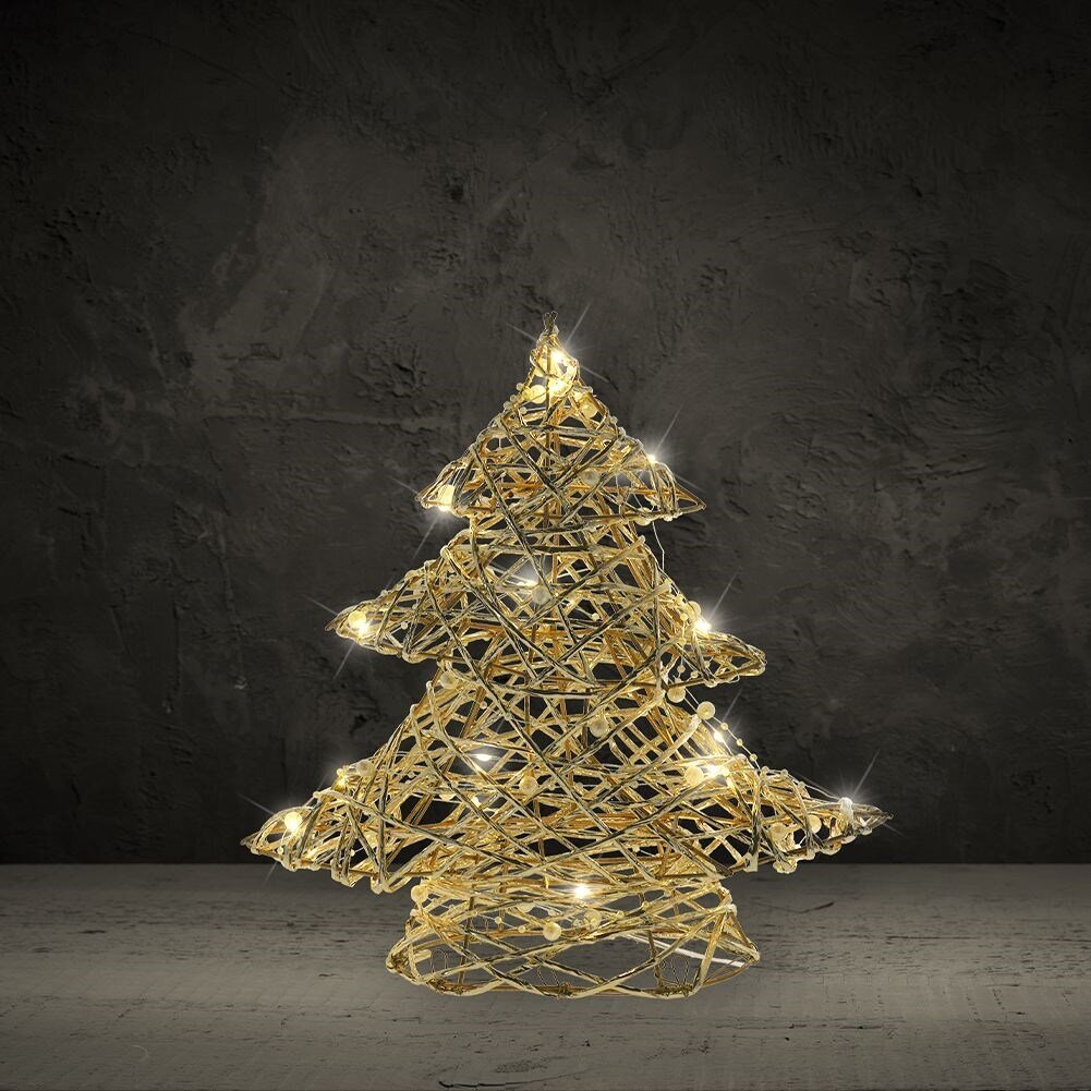 Dekoratiivne jõulupuu, 30 cm цена и информация | Jõulukaunistused | kaup24.ee