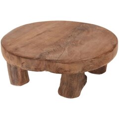 Деревянная тарелка, 20 см цена и информация | Посуда, тарелки, обеденные сервизы | kaup24.ee