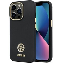 Guess GUHCP13LM4DGPK iPhone 13 Pro | 13 6.1" czarny|black hardcase Silicone Logo Strass 4G цена и информация | Чехлы для телефонов | kaup24.ee