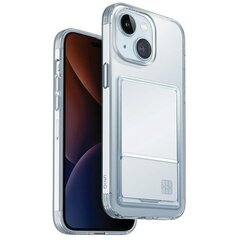 UNIQ etui Air Fender ID iPhone 15 6.1" nude transparent Cardslot цена и информация | Чехлы для телефонов | kaup24.ee