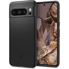 Spigen Thin Fit Google Pixel 8 Pro czarny|black ACS06325 цена и информация | Чехлы для телефонов | kaup24.ee