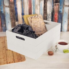 деревянная коробка 31x21x13 см цена и информация | Ящики для вещей | kaup24.ee