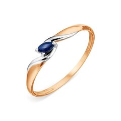 Золотое кольцо с драгоценными камнями цена и информация | Кольца | kaup24.ee