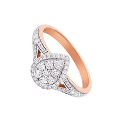 Золотое кольцо с бриллиантом цена и информация | Кольцо | kaup24.ee