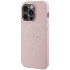 Guess GUHMP13LPSAHMCP iPhone 13 Pro | 13 6,1" różowy|pink hardcase Saffiano MagSafe цена и информация | Чехлы для телефонов | kaup24.ee