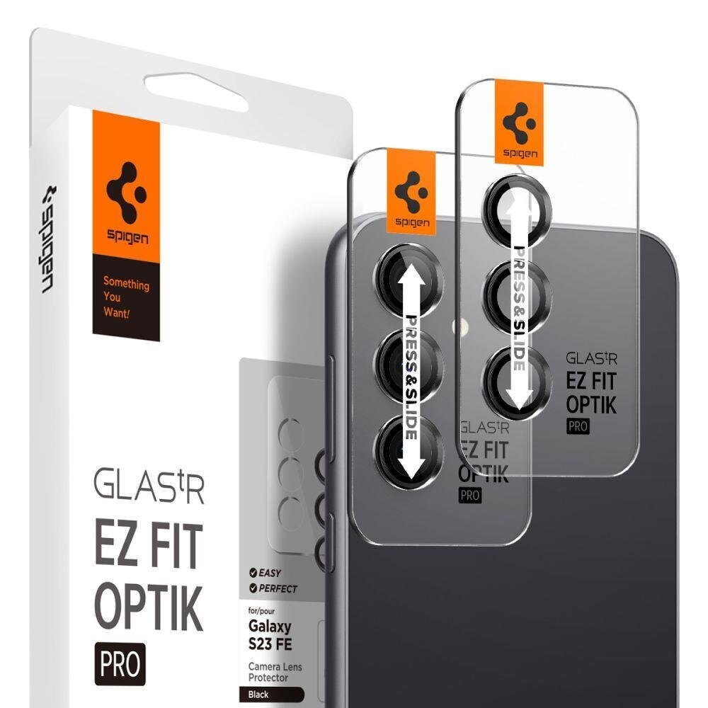 Spigen Glas.tR EZ Fit Samsung Galaxy S23 FE hind ja info | Ekraani kaitsekiled | kaup24.ee