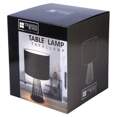 настольная лампа 41 см, черная цена и информация | Настольная лампа | kaup24.ee