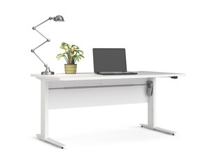Письменный стол Prima, белый цена и информация | Компьютерные, письменные столы | kaup24.ee