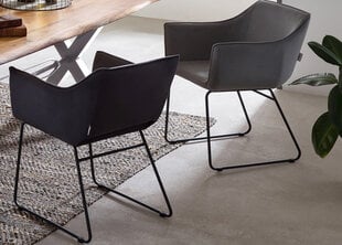 комплект из 2 стульев Tom Tailor, серый цена и информация | Стулья для кухни и столовой | kaup24.ee