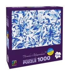 Pusle Purple Witty Fox Veronika Blyzniuchenko Lilies Blue Series, 1000-osaline цена и информация | Пазлы | kaup24.ee