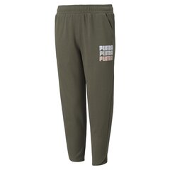 Спортивные брюки для девочек Puma, зеленые цена и информация | Штаны для девочек | kaup24.ee