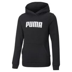 Tüdrukute dressipluus Puma, must цена и информация | Свитеры, жилетки, пиджаки для девочек | kaup24.ee