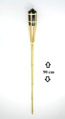 Бамбуковый факел 90 см x 10 шт. цена и информация | Другой туристический инвентарь | kaup24.ee