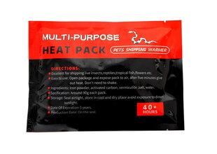 Подогреватель пакетов, HEAT PACK 40 H x 100 шт. цена и информация | Средства по уходу за животными | kaup24.ee