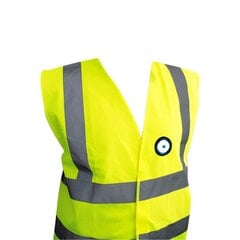 Laetava LED-valgustusega helkurvest (L, XL, XXL) цена и информация | Рабочая одежда | kaup24.ee