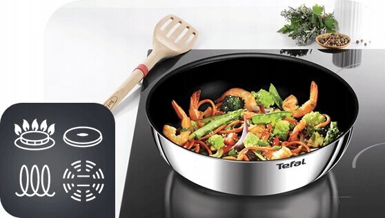 Tefal L897S374 pannikomplekt, hõbedane цена и информация | Pannid | kaup24.ee