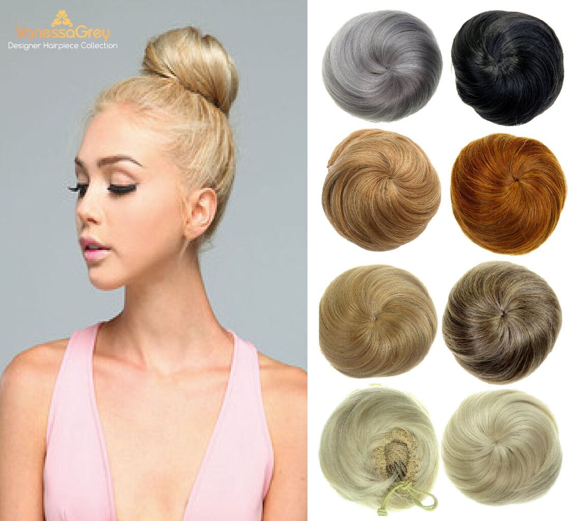 Juuksepikendused Straight-BUN-N24B/18 Vanessa Grey, New Honey Blonde Brown Mix цена и информация | Juuste aksessuaarid | kaup24.ee