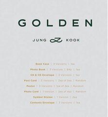 Музыкальный альбом (SUBSTANCE) K-POP, BTS Jungkook [GOLDEN]  цена и информация | Виниловые пластинки, CD, DVD | kaup24.ee