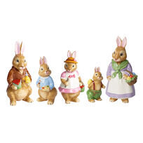 Dekoratiivne lihavõttepühade jänes Villeroy & Boch, Bunny Tales Anna, 12 cm цена и информация | Peokaunistused | kaup24.ee