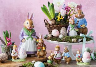 Dekoratiivne lihavõttepühade jänes Villeroy & Boch Bunny Tales munahoidja, 9x5,5x10cm hind ja info | Peokaunistused | kaup24.ee