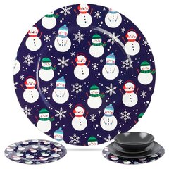 Рождественская декоративная тарелка, 33 см цена и информация | Посуда, тарелки, обеденные сервизы | kaup24.ee