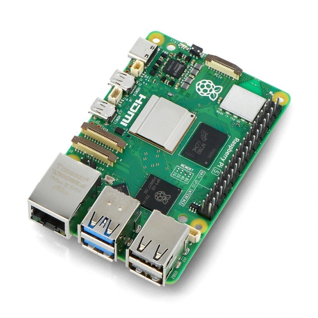 Raspberry Pi 5 BCM2712 2.4GHz 4GB hind ja info | Robootika, konstruktorid ja tarvikud | kaup24.ee