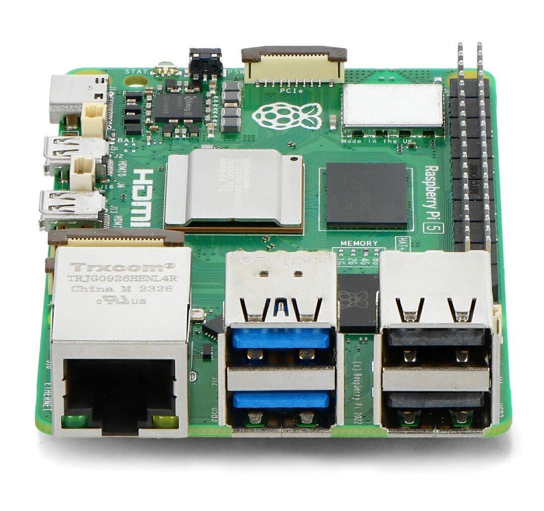 Raspberry Pi 5 BCM2712 2.4GHz 4GB цена и информация | Robootika, konstruktorid ja tarvikud | kaup24.ee