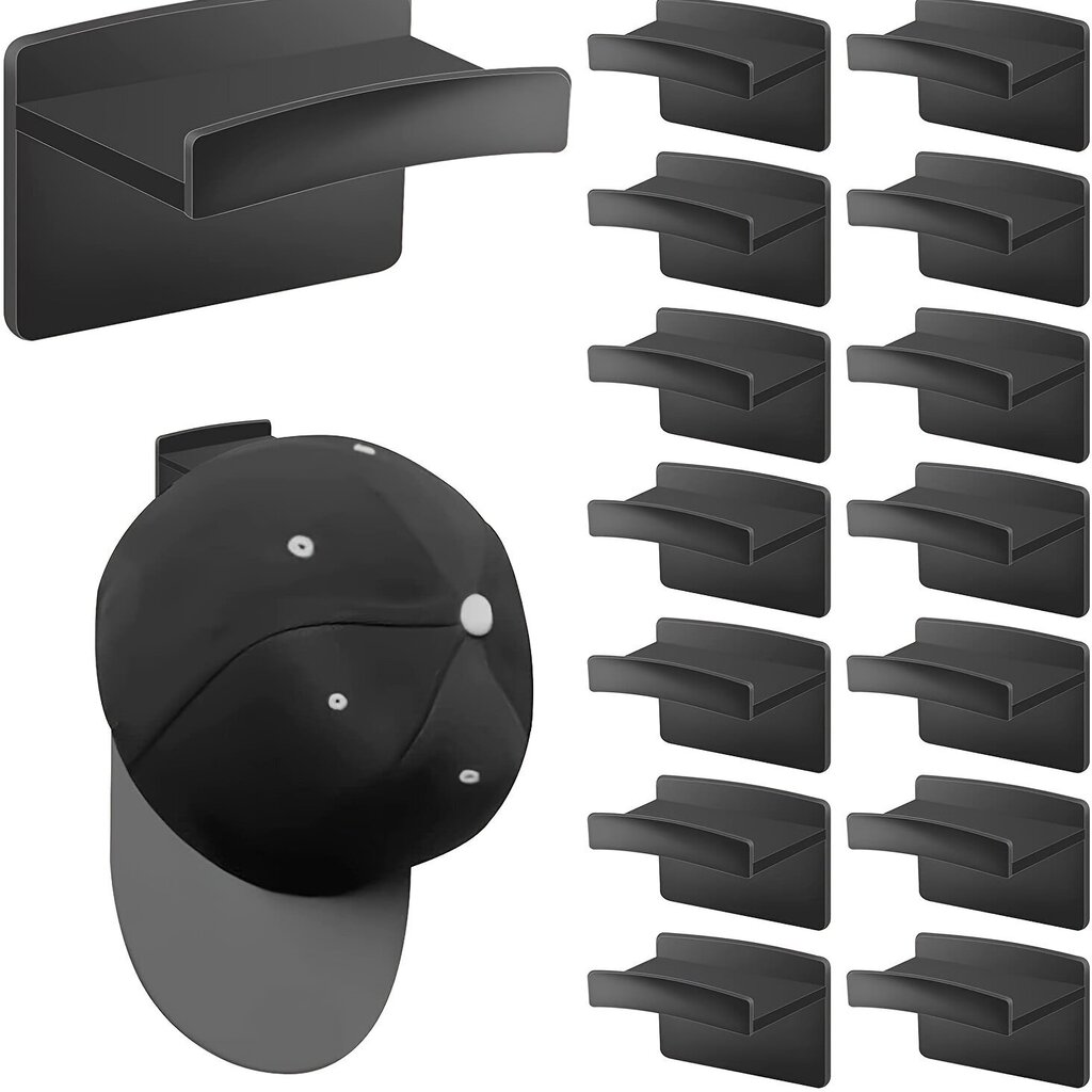 Konksude komplekt Tech Zone, must hind ja info | Riidestanged ja nagid | kaup24.ee