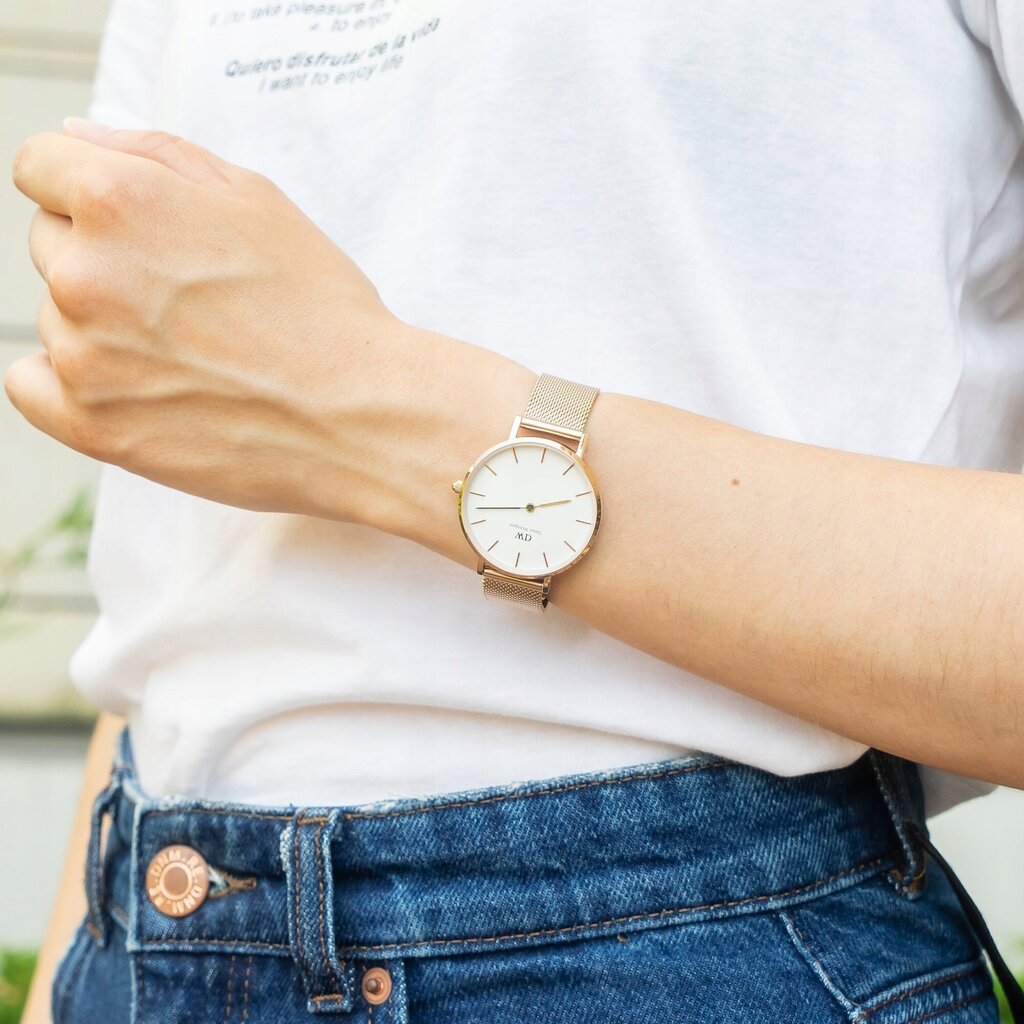 Daniel Wellington käekell naistele, roosa kuld цена и информация | Naiste käekellad | kaup24.ee