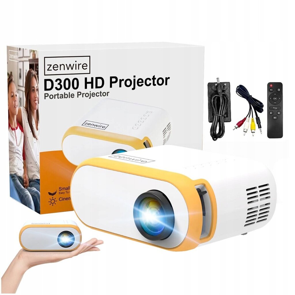 Zenwire D300 цена и информация | Projektorid | kaup24.ee