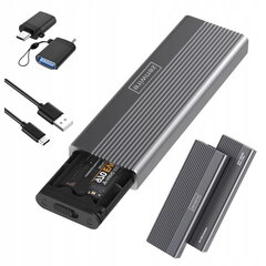 SSD korpus m2 Kettakandja m.2 adapter hind ja info | Välised kõvakettad (SSD, HDD) | kaup24.ee