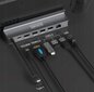 Steam Deck 6in1 HUB USB-C HDMI 4K Ethernet hind ja info | USB jagajad, adapterid | kaup24.ee