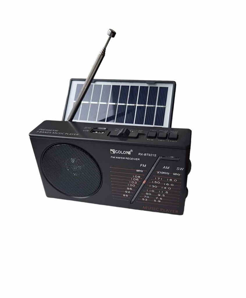 Päikeseenergial töötav raadio цена и информация | Raadiod ja äratuskellad | kaup24.ee