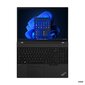 Lenovo ThinkPad T16 16" WUXGA AMD Ryzen 7 PRO 6850U 16 GB LPDDR5-SDRAM 512 GB SSD Wi-Fi 6E Windows 11 Pro hind ja info | Sülearvutid | kaup24.ee