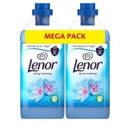 Смягчитель ткани Lenor Spring, 2x1,23 л цена и информация | Моющие средства | kaup24.ee