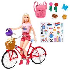 Barbie® nuku ja ratta komplekt цена и информация | Игрушки для девочек | kaup24.ee