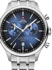 Chrono Swiss Military meeste käekell SM30192.07 цена и информация | Мужские часы | kaup24.ee