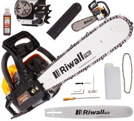 Ручная пила Riwall RPCS 5040 + STIHL HP FUEL MIXURE OIL 0.1L ORIGINAL цена и информация | Цепные пилы | kaup24.ee