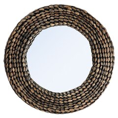 круглое зеркало в стиле бохо, 43 см цена и информация | Подвесные зеркала | kaup24.ee