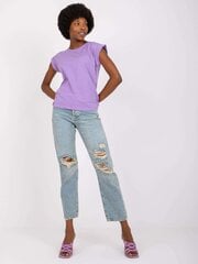 Женская светло-фиолетовая футболка больших размеров цена и информация | Женские футболки | kaup24.ee