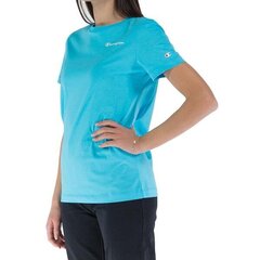 Crewneck t-shirt champion legacy for women's blue 114912bs128 114912BS128 цена и информация | Женские футболки | kaup24.ee