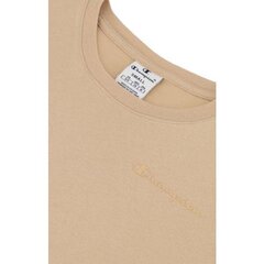 Crewneck t-shirt champion legacy for women's beige 114912ms073 114912MS073 цена и информация | Женские футболки | kaup24.ee