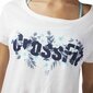 T-särk naistele Reebok Floral Easy Crossfit, valge цена и информация | Naiste T-särgid, topid | kaup24.ee