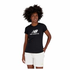 Футболка с коротким рукавом женская New Balance Essentials Чёрный цена и информация | Женские футболки | kaup24.ee