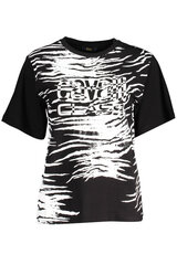 Женская футболка Cavalli Class, черная цена и информация | Женские футболки | kaup24.ee