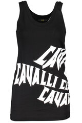 Женская футболка Cavalli Class, черная цена и информация | Женские футболки | kaup24.ee